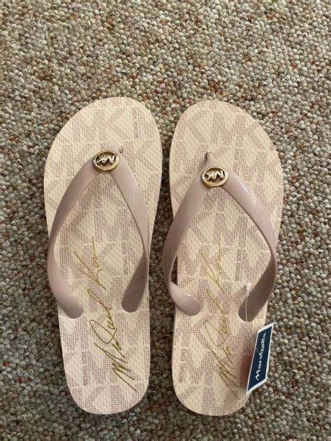 Michael Kors flip flops marshalls